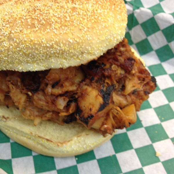 BBQ Jackfruit Sandwich